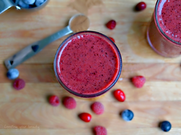 Spiced Berry Smoothie